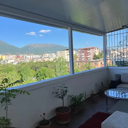 Elin's View Stylish With Panoramic Terrace Тирана