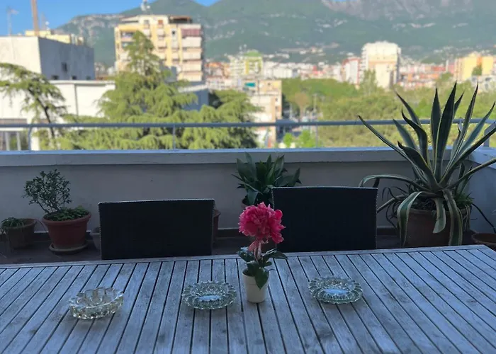 Appartement Elin's View Stylish With Panoramic Terrace Tirana